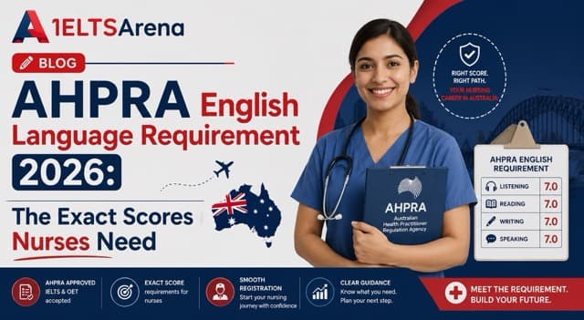 AHPRA English Language Requirement 2026: The Exact Scores Nurses Need