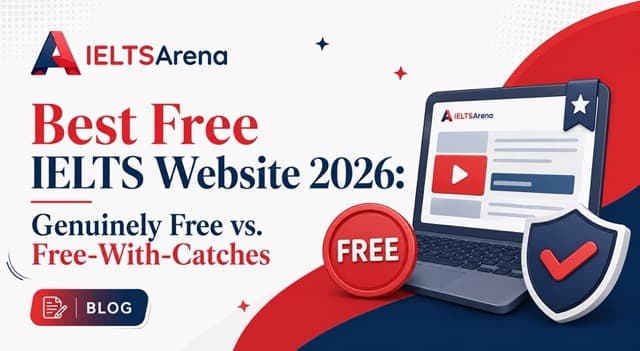 Best Free IELTS Website 2026: Genuinely Free vs. Free-With-Catches