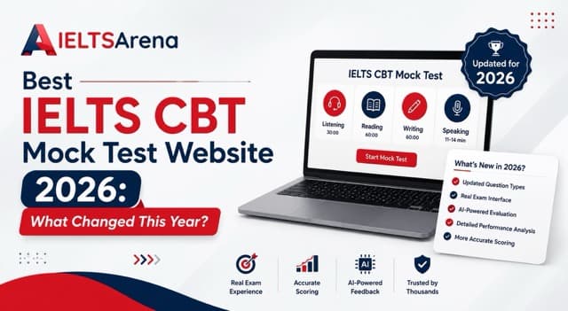 Best IELTS CBT Mock Test Website 2026: What Changed This Year