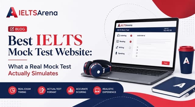 Best IELTS Mock Test Website: What a Real Mock Test Actually Simulates
