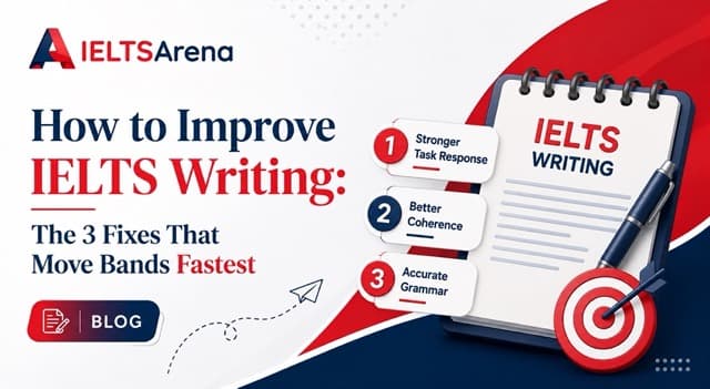 How to Improve IELTS Writing: The 3 Fixes That Move Bands Fastest