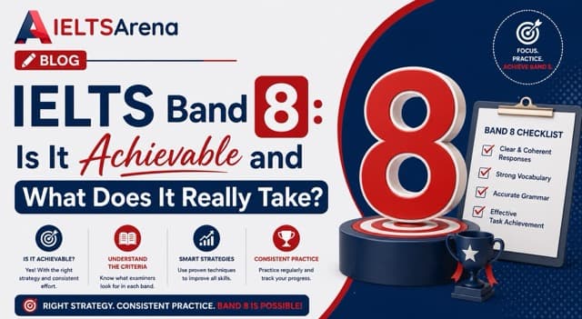 IELTS Band 8 Guide 2026: Is It Achievable and How to Get There