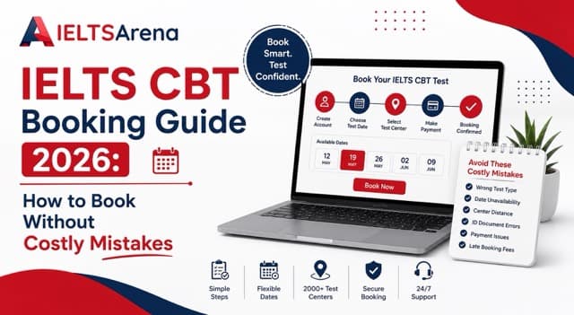 IELTS CBT Booking Guide 2026: How to Book Without Costly Mistakes