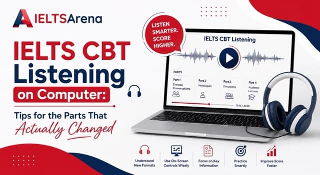 IELTS CBT Listening on Computer: Tips for the Parts That Actually Changed