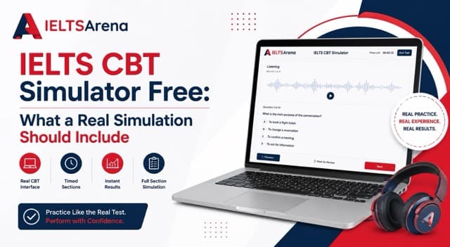 IELTS CBT Simulator Free: What a Real Simulation Should Include