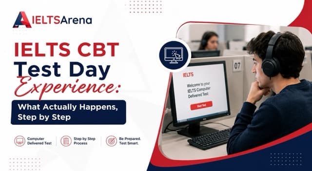 IELTS CBT Test Day Experience: What Actually Happens, Step by Step