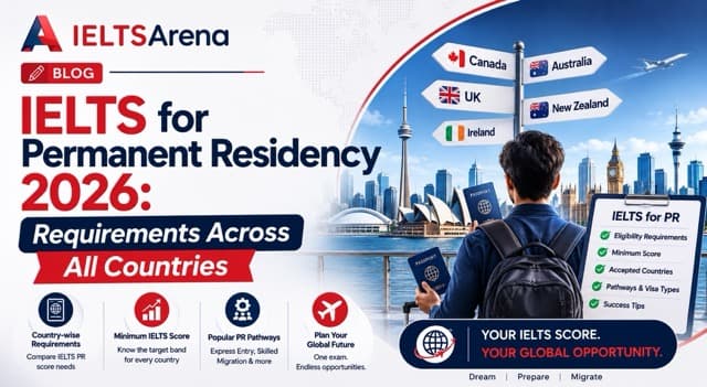 IELTS for Permanent Residency 2026: Requirements Across All Countries