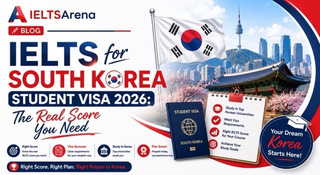 IELTS for South Korea Student Visa 2026: The Real Score You Need