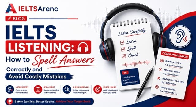 IELTS Listening: How to Spell Answers Correctly and Avoid Costly Mistakes
