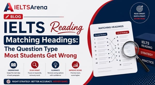 IELTS Matching Headings 2026: Stop Getting It Wrong