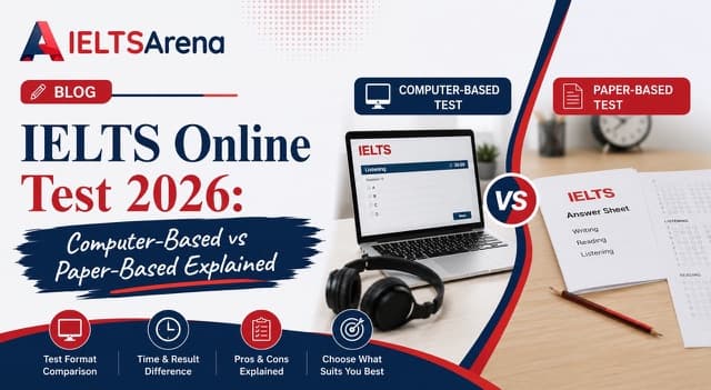 IELTS Online Test 2026: CBT vs Paper-Based Compared