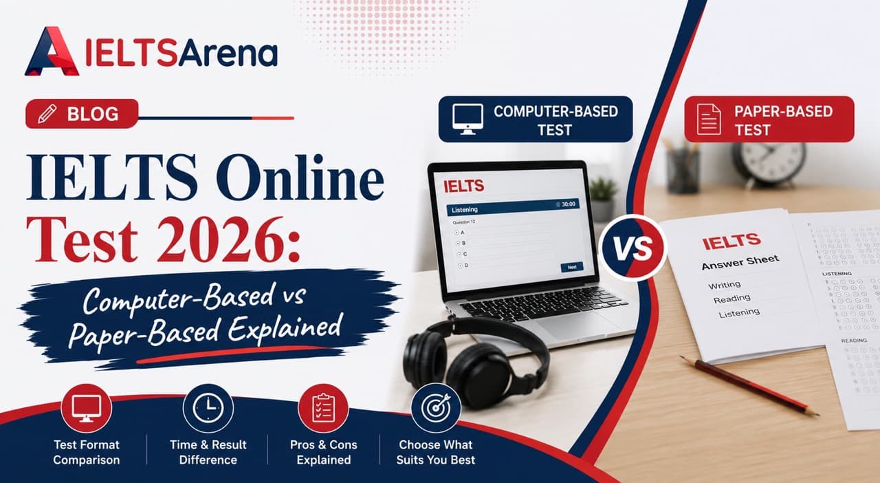 IELTS Online Test 2026: CBT vs Paper-Based Compared