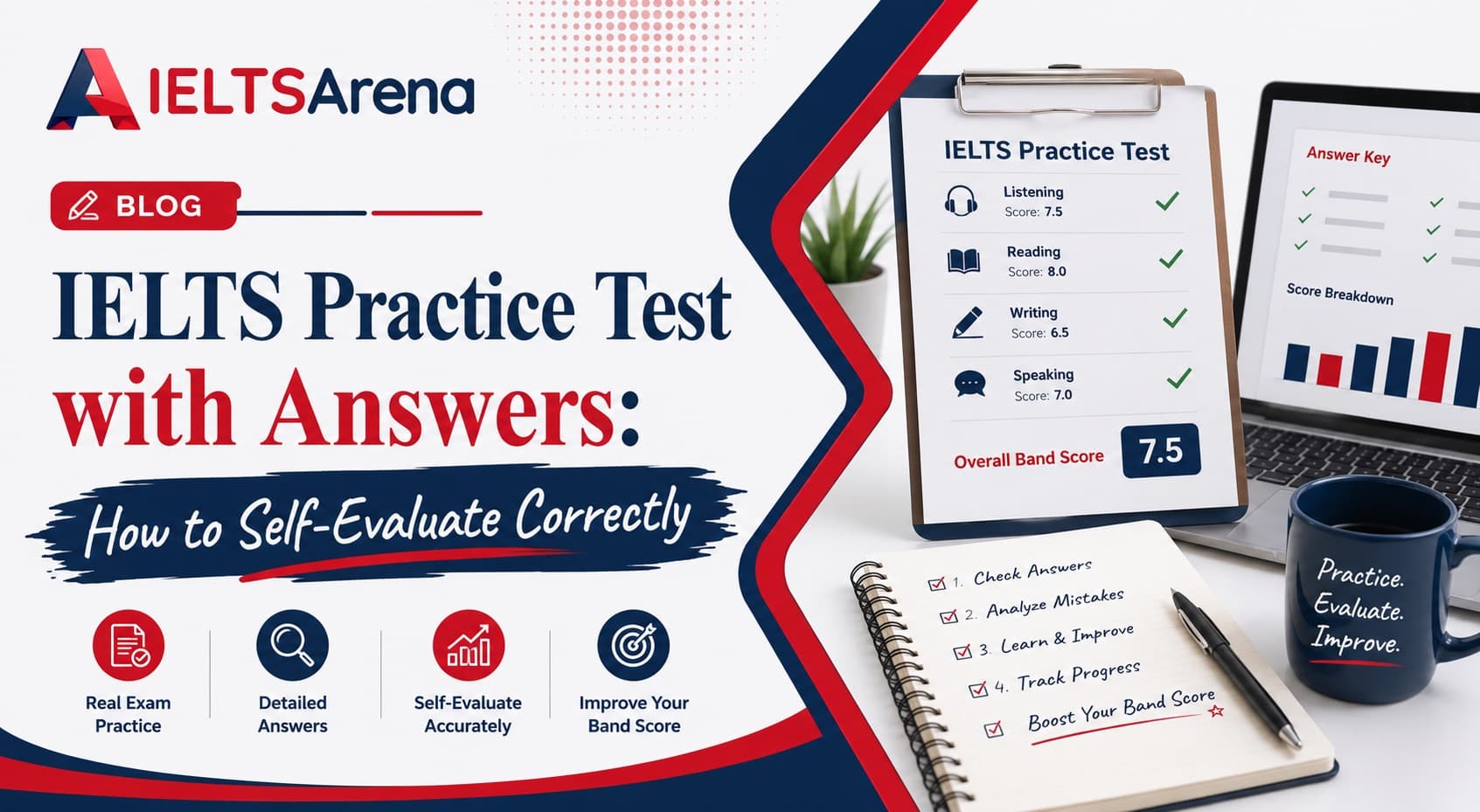 IELTS Practice Test with Answers: How to Self-Evaluate Correctly