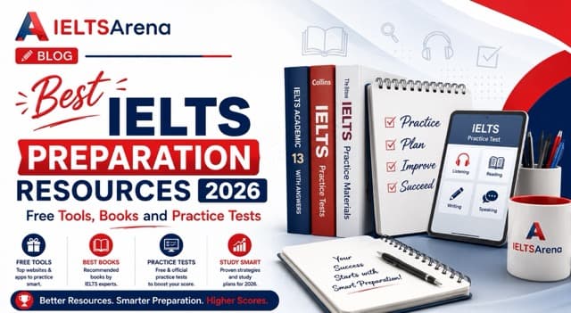 Best IELTS Preparation Resources 2026: Free Tools, Books and Practice Tests