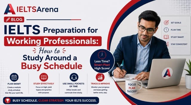 IELTS Preparation for Working Professionals: How to Study Around a Busy Schedule