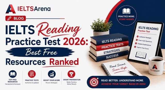 IELTS Reading Practice Test 2026: Best Free Resources Ranked