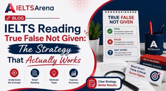 IELTS Reading True False Not Given: The Strategy That Actually Works