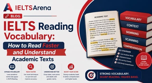 IELTS Reading Vocabulary: How to Read Faster and Understand Academic Texts