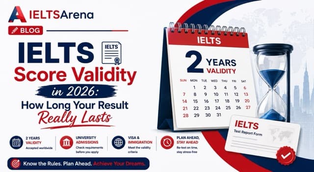 IELTS Score Validity 2026: How Long Your Score Lasts and What to Know