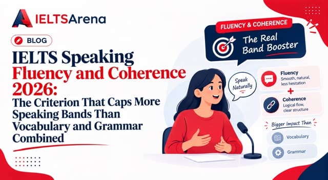 IELTS Speaking Fluency and Coherence 2026: The Criterion That Caps More Speaking Bands Than Vocabulary and Grammar Combined
