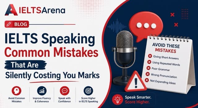 IELTS Speaking Common Mistakes That Are Silently Costing You Marks