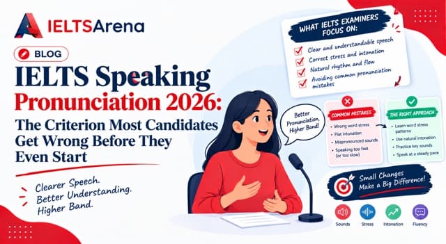 IELTS Speaking Pronunciation 2026: The Criterion Most Candidates Get Wrong Before They Even Start