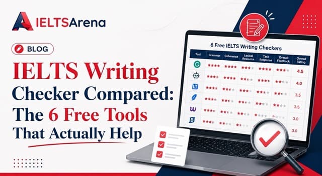 IELTS Writing Checker Compared: The 6 Free Tools That Actually Help