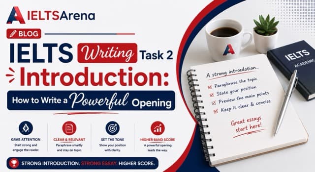 IELTS Writing Task 2 Introduction: How to Write a Powerful Opening