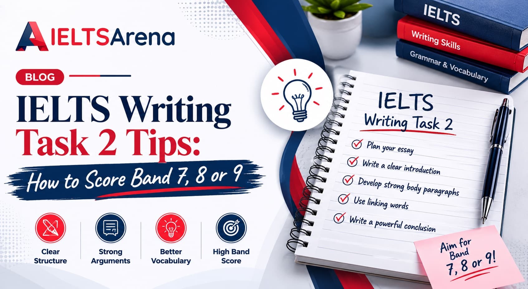 IELTS Writing Task 2 Tips: How to Score Band 7, 8 or 9