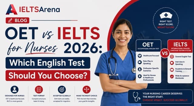 OET vs IELTS for Nurses 2026: Which English Test Should You Choose