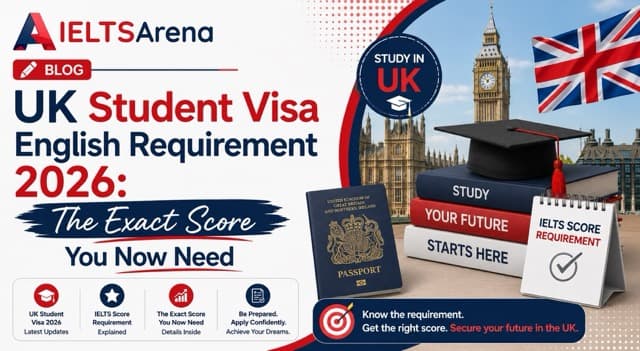 UK Student Visa English Requirement 2026: The Exact Score You Need
