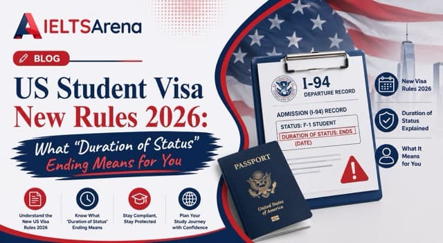 US Student Visa New Rules 2026: Duration of Status Ends